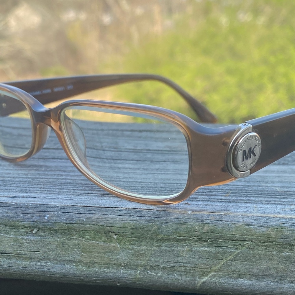 Michael Kors Brown Rectangular Glasses Frames Mk … - image 8